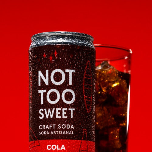 Cola 12 Pack, Not Too Sweet Craft Sodas