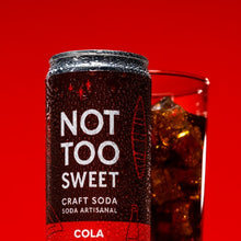 Load image into Gallery viewer, Not Too Sweet Craft Soda Soft Drink Vancouver Cola
