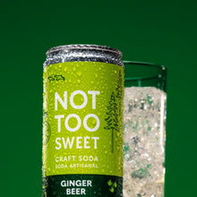 Load image into Gallery viewer, Not Too Sweet Craft Soda Soft Drink Vancouver Ginger Beer
