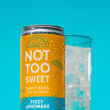 Load image into Gallery viewer, Not Too Sweet Craft Soda Soft Drink Vancouver Fizzy Lemonade
